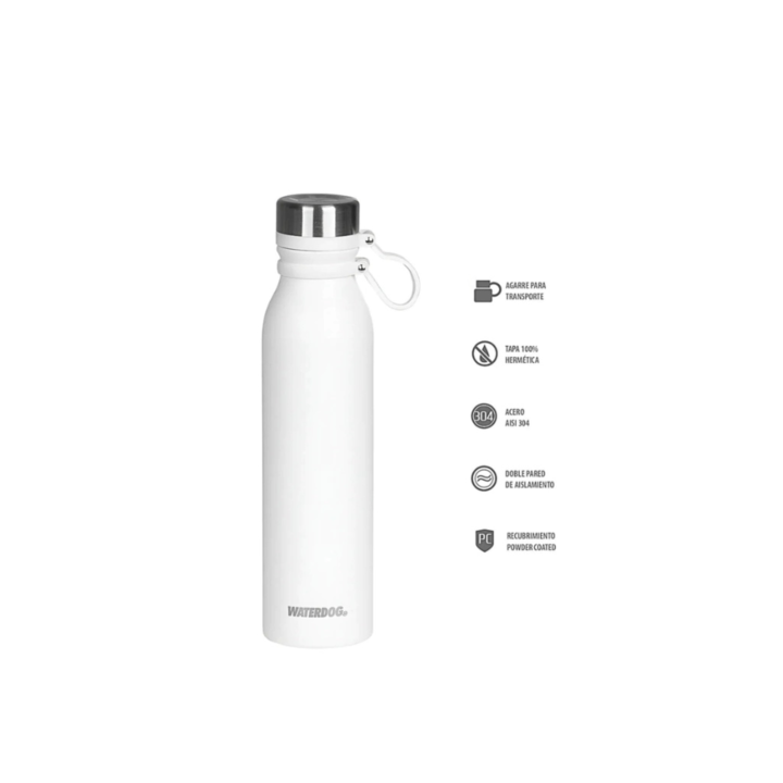BOTELLA WATERDOG 750CC (C:BLANCO BUHO750WH) - Vista 3