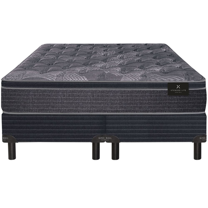 Colchón + Sommier Resortes Super Queen King Koil World Extended Life XL Advanced 160x200x30 140kg - Vista 2