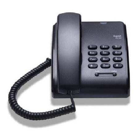 Telefono mesa gigaset da180 flash redial - negro