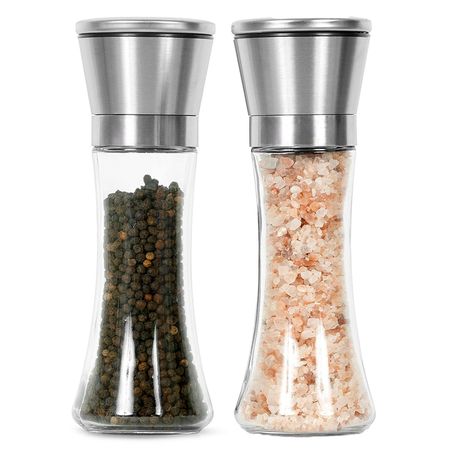 Set x2 de Molinillo Pimentero Cuk By Gadnic Moledor Manual 