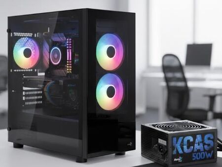PC GAMER AEROCOOL RYZEN 7 5700G MBB, 16GB, SSD 240, SIN SISTEMA (500W 80+ BRONZE)