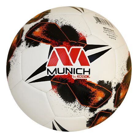 Pelota Flash Munich Futbol 11 Camara Butilo Training Rojo 5