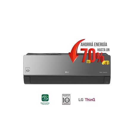Aire Acondicionado Split Dual Inverter Lg Art Cool 3500 Watts S4-w12jarpa