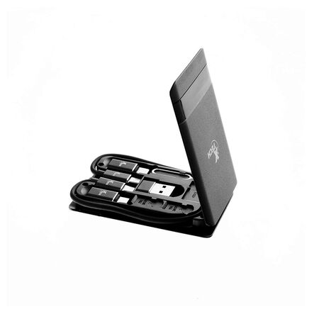 Estuche X-Tech Portátil Multifuncional Para Almacenamiento con Cable Tipo C