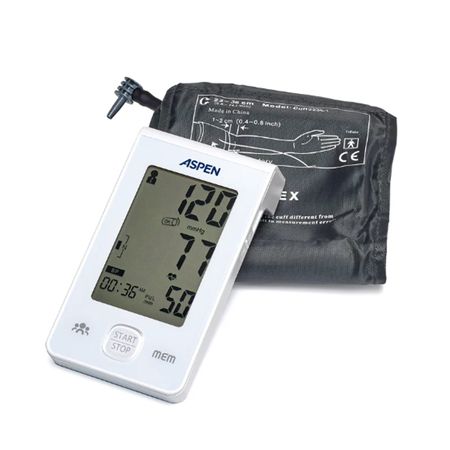 Tensiometro Digital De Brazo Con Inflado Automatico Aspen Dbp-6177