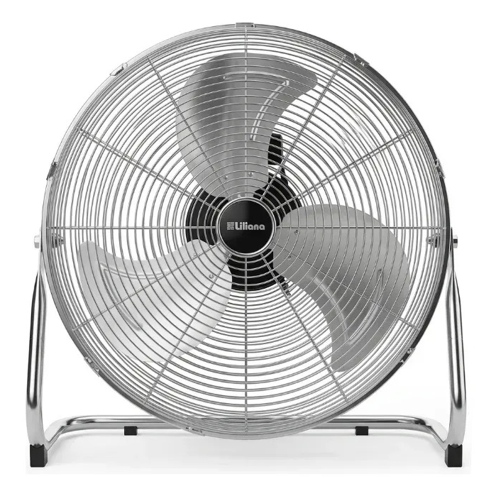 Turbo Ventilador 20 Liliana Vtfm20 100w 3 Vel Reclinable Estructura Gris Aspas Metal - Vista 2