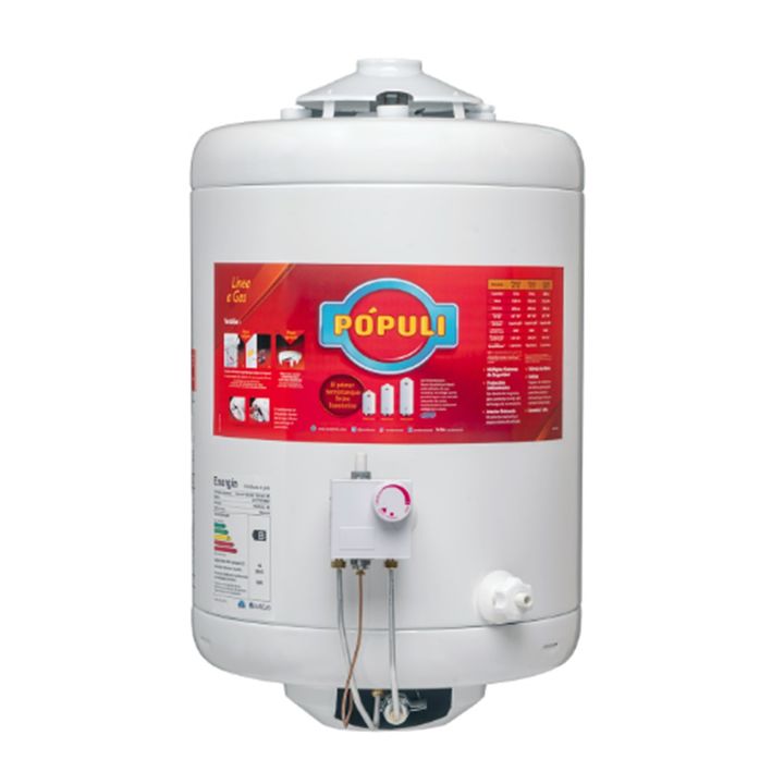 TERMOTANQUE ECOTERMO POPULI 45L.C/SUPERIOR GAS NATURAL COLGAR - 4604319 - Vista 1