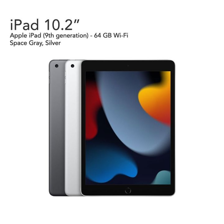 TABLET APPLE IPAD 9  GEN 64GB 10.2 SILVERSPACE GRAY A2602