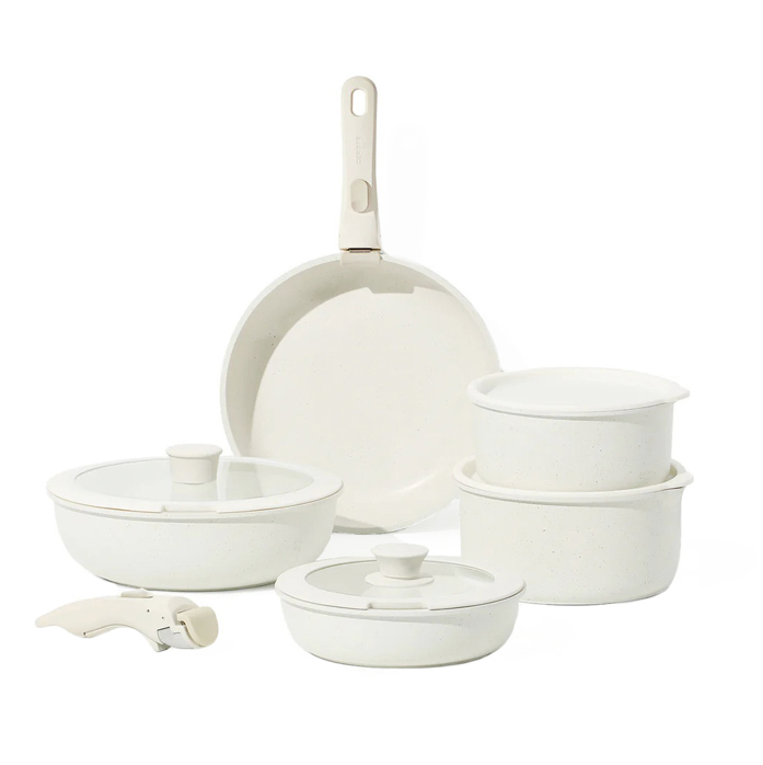 Bateria de Cocina 11Pz. Granito con Mango Desmontable - Vista 1