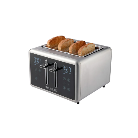 TOSTADORA SMARTLIFE DIGITAL 4 RANURAS (SL-TOD1520)