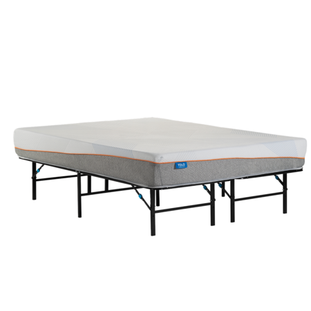 Colchón Yolo by Simmons + Base Plegable Queen Size 200x160