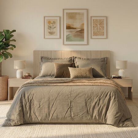 Funda Acolchado Plumon Rieti By Gadnic Queen 230x240 Microfibra Edredón