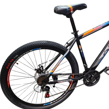 BICICLETA AERO BIKE – MODELO VENTORODADO 29 21 VELOCIDADES DISEÑO ITALIANO (NEGRO- NARANJA) - Vista 3