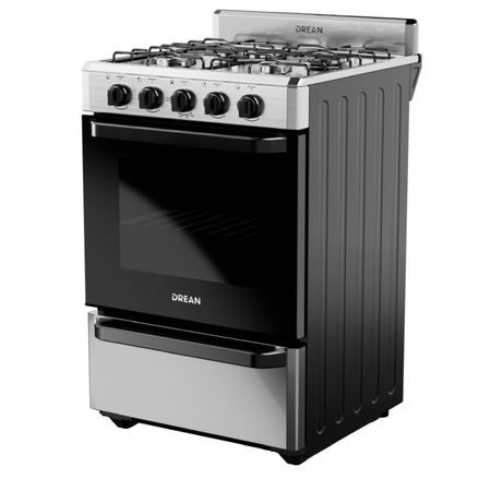 Cocina Drean 56 Cm 4 Hornallas CD5602AI0 Inoxidable