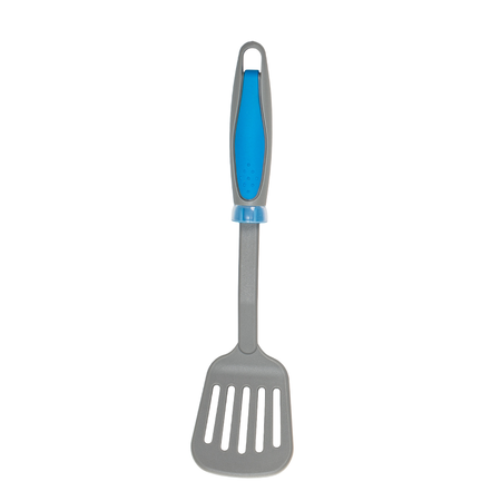 Espatula Nylon Gris Mango Azul Antiadherente Utensilio Cocina
