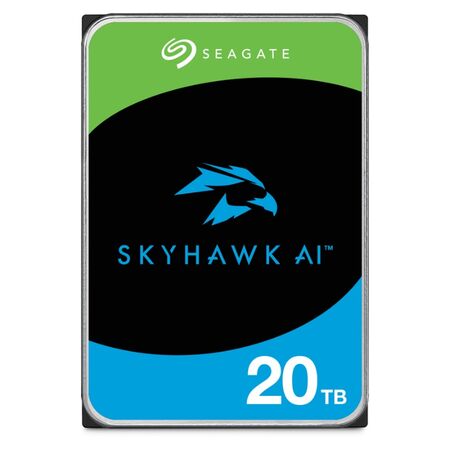 Disco Rigido Seagate Interno 20 Tb SATA III SkyHawk AI Surveillance 512Mb 7200 RPM