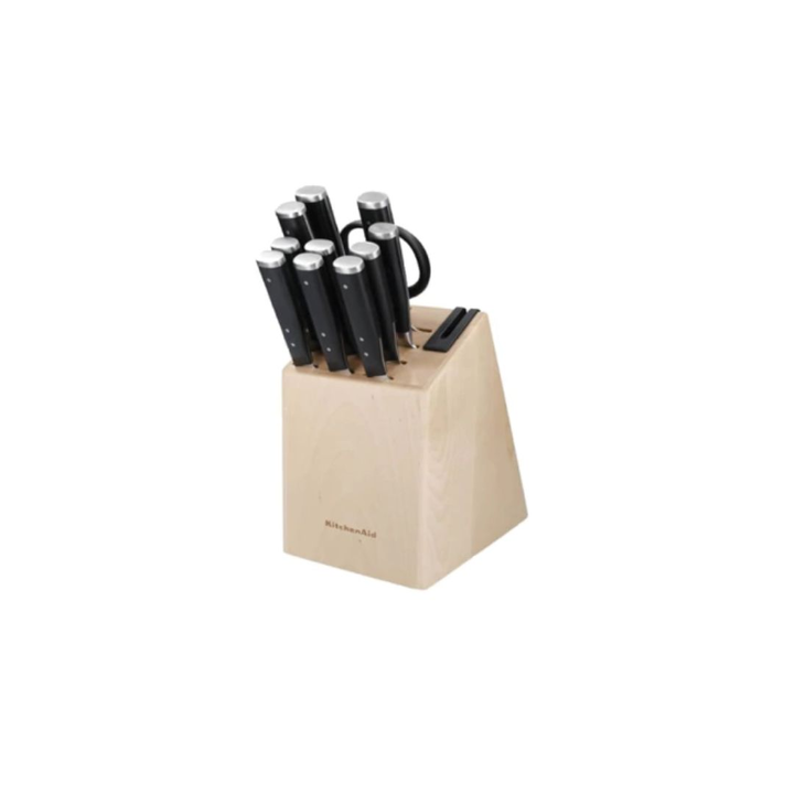 Taco De Cuchillos Kitchenaid Kag12stsnbxobq 11 Piezas Abedul Negro - Vista 1