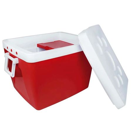 Conservadora Heladera Termica Plastica 75 Lts Mor Rojo