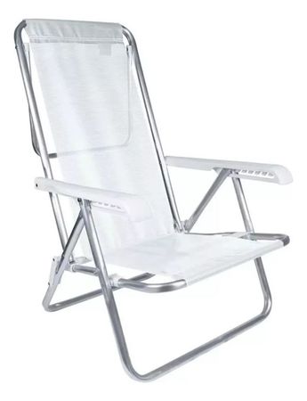 Silla Reclinable de Aluminio 8 Posiciones Mor Sannet