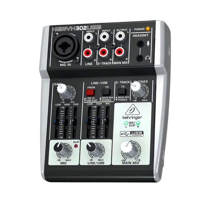 Consola de Mezcla Behringer XENYX 302USB - Vista 2