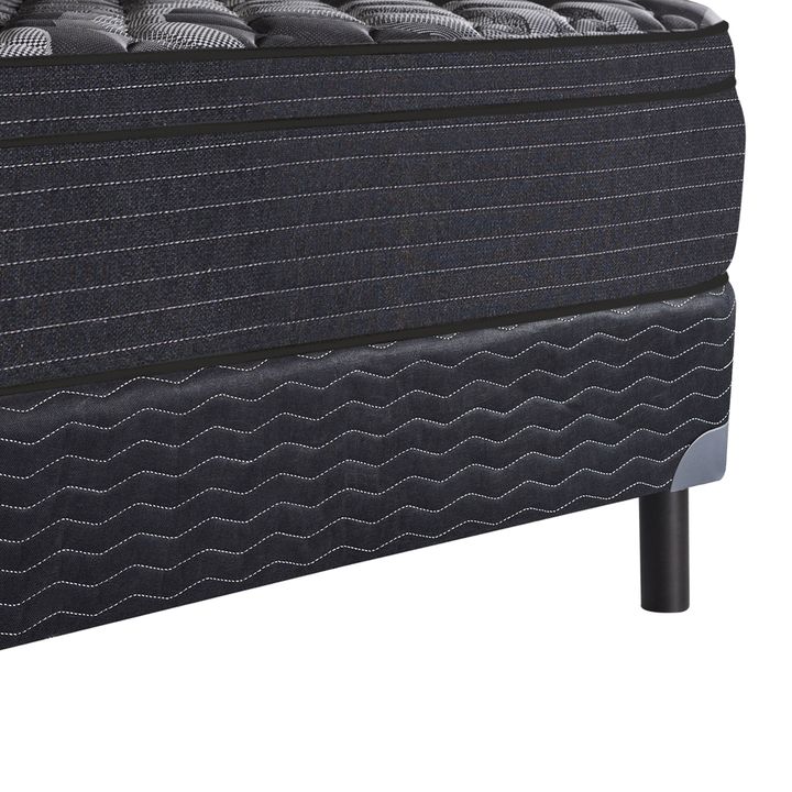 Colchon Zafiro Rodio Super Queen 160x200 Resortes Con Pillow - Vista 4