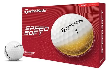 Pelotas Golf Taylormade Speedsoft caja X12 blancas