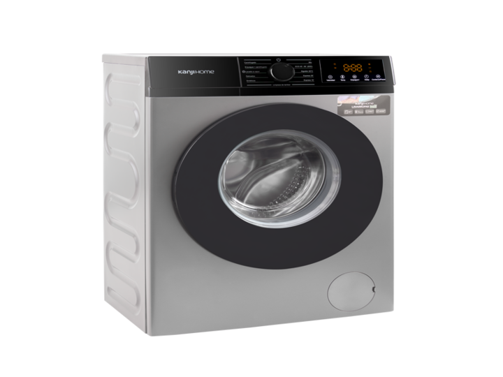 Lavarropas Automático Kanji WMCFSL8 8Kg 1200Rpm Inverter Silver - Vista 2