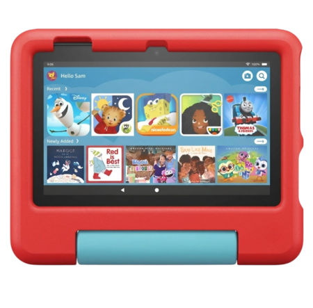 Tablet Amazon Fire 7 Kids 7 16GB Roja y Celeste