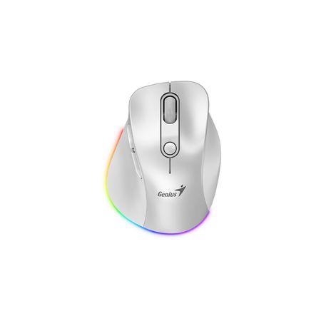 Mouse Genius Ergo 9000S Pro 2.4GHZ Bluetooth Blanco