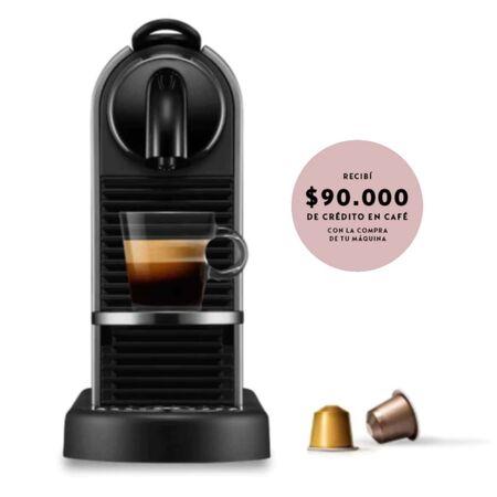 Cafetera Nespresso Citiz Platinum Automatica Plateada D140-AR-ME-NE
