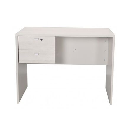 Escritorio Profesional 2 Cajones 1.00 Mts Platinum Gris Andino