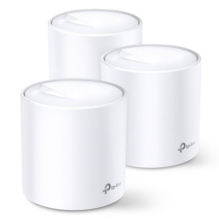 Extensor Indoor Deco X20 Pack de 3 Mesh TP Link AX1800 Wifi Gigabit
