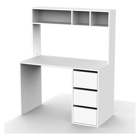 Escritorio DIELFE Con Alzada 120Cm Blanco Eca120 