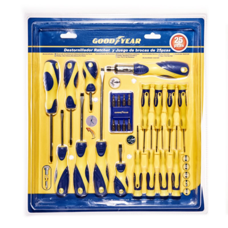 Set de 25 Piezas Good Year GY-900550