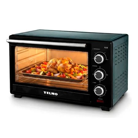 Horno Eléctrico De Mesa Yl-50 de 50 Litros Yelmo Con Temporizador 1600W