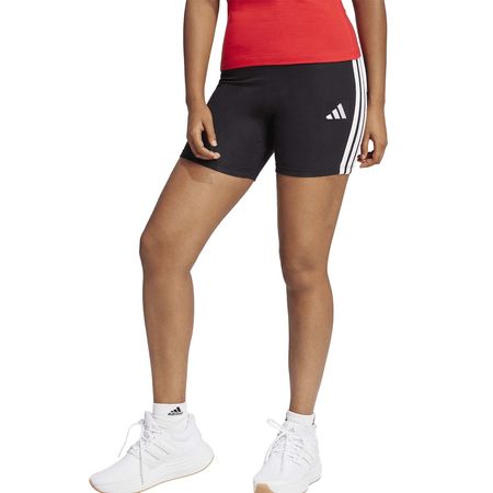 SHORT ADIDAS BIKER ESSENTIALS 3 TIRAS TIRO ALTO MUJER JE1223