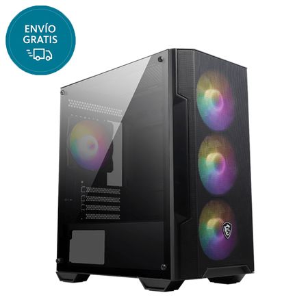 Gabinete MSI Mag Forja M100A Fan RGB Sin Fuente