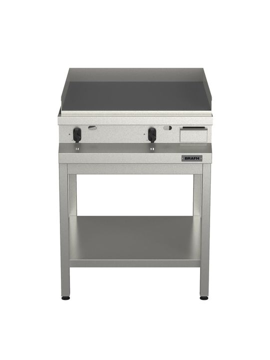 Plancha Lomitera Industrial Brafh 700 Acero Inox Base Fija - Vista 1