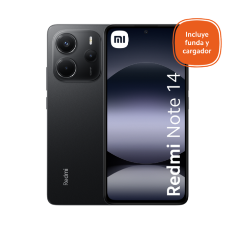 CELULAR XIAOMI REDMI NOTE 14 6 128GB NEGRO
