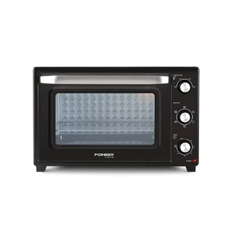HORNO ELÉCTRICO PIONEER HOME NEGRO 60LT