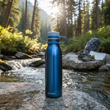 Botella Térmica Contigo Matterhorn 591ml Acero Inoxidable Monac Blue