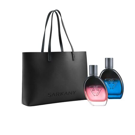 Combo Why Not Magnetic For Him EDP 100 Ml + For Her 100 Ml EDP + Cartera Negra
