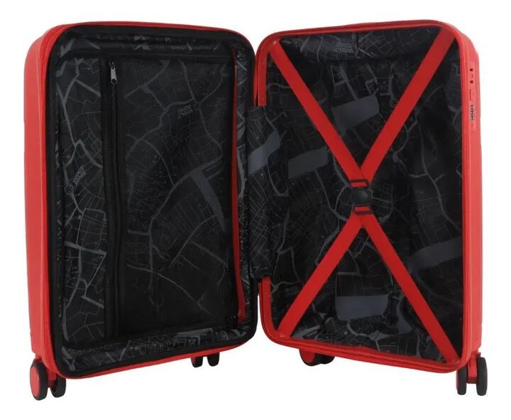 Set Valijas Wanderlust 20 24 Y 28 Expandible Cerradura 48234 - Vista 2