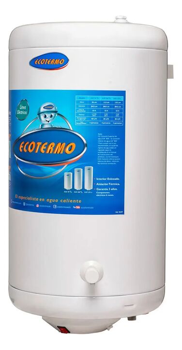 Termotanque Ecotermo 70L Electrico Carga Superior - Vista 5