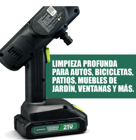 Hidrolavadora inalámbrica portatil Winco