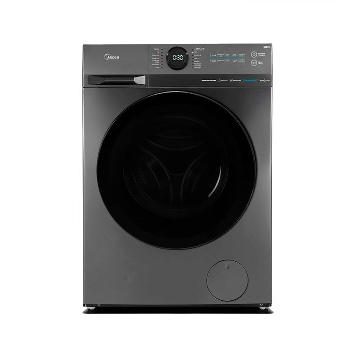 Lavasecarropas Automático Carga Frontal Inverter Midea 8Kg 6Kg 1400 RPM MF200D80WB/T - Vista 2