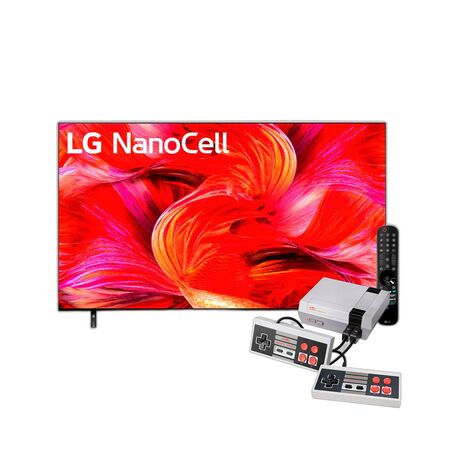 Combo Smart TV LG 55" 4K NanoCell + Consola Retro NES 500 Juegos HDMI
