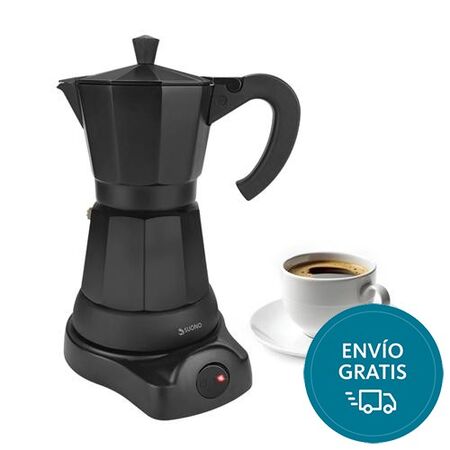 Cafetera electrica italiana con base Suono