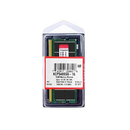 Memoria SODIMM DDR5 16GB Kingston 5600Mhz CL46 para Notebook