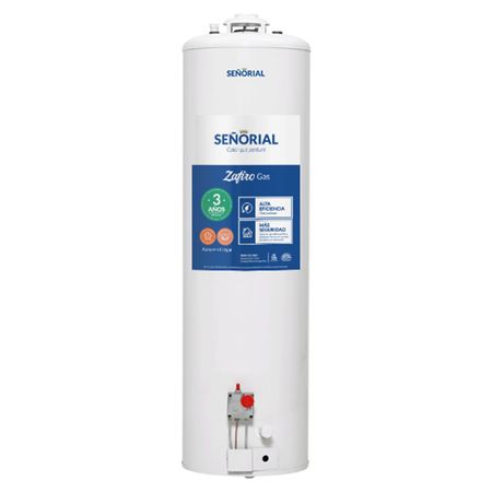 TERMOTANQUE SEÑORIAL TSZ120 MULTIGAS CARGA SUPERIOR  120L